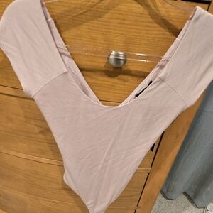 ❤️ NWT Express Women's S Bodysuit, Elegant Pink Women's Top, Small